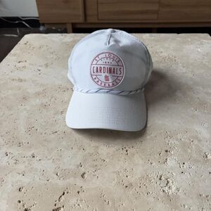 '47 Brand St. Louis Cardinals Trucker Hat Mens White Snapback Rope Trucker Cap